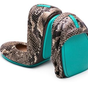 Tieks Copperhead Snake Leather Classic Ballet Flats